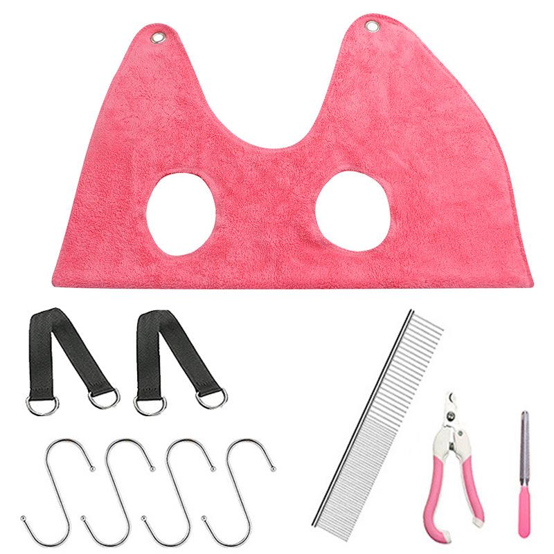 Hamac pentru îngrijirea câinilor Hamac pentru animale de companie Ajutor pentru câini și pisici Geantă de reținere a animalelor de companie pentru toaletă Tăierea unghiilor Animale de companie Gatos Accesorii