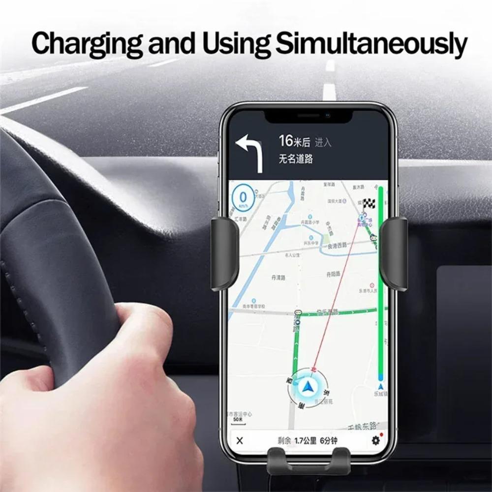 Wireless Charging Phone Car Holder Charger for IPhone 17 16 15 14 13 12 Pro Max XR Samsung Xiaomi Fast Car Wireless Chargers