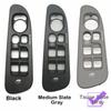 1x Grey For 02-2010 Dodge Ram 1500 2500 3500 Door Window Switch Bezel Panel Trim
