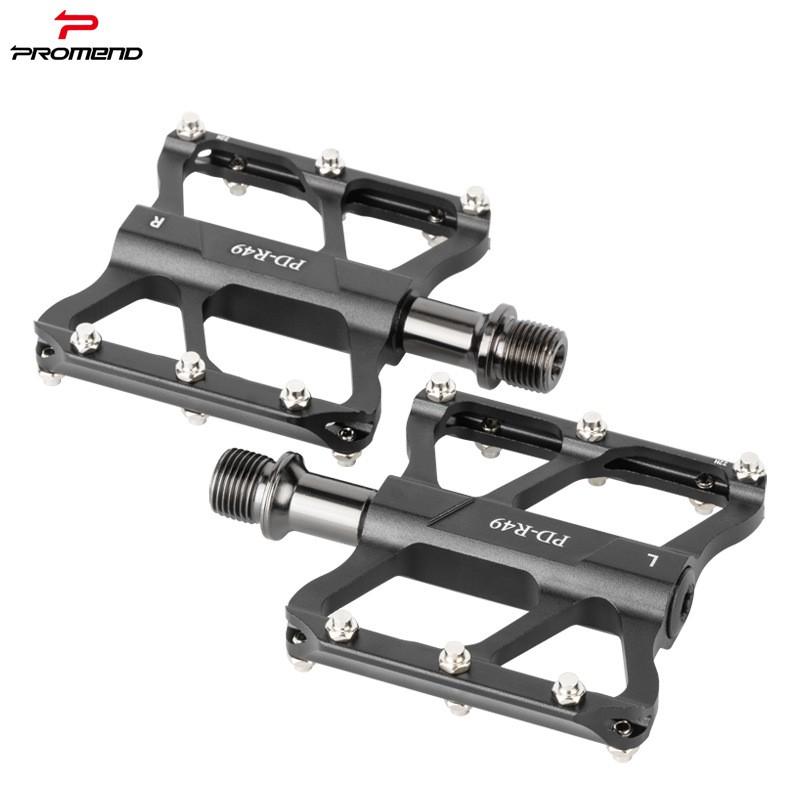 PD-R49 Aluminum Alloy Bicycle Pedals With Sealed Bearing DU Bushing Road Mountain Folding Bikes