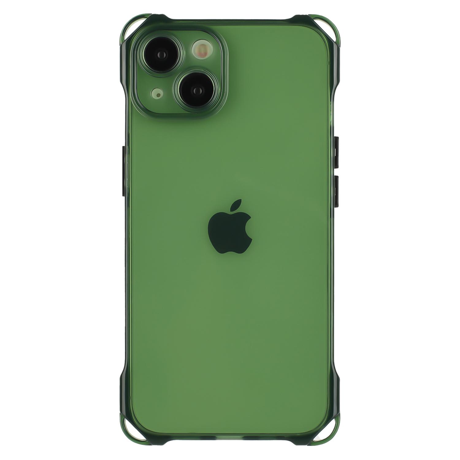 

For iPhone 13 Case Reinforced Corners TPU Phone Cover Army Green