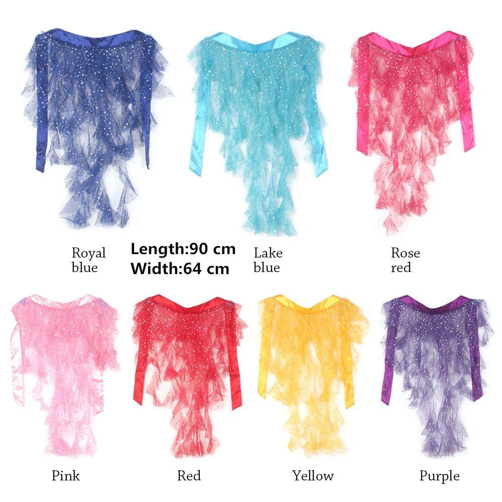 Women Waves Show Costumes Waist Chain Belly Dance Belt Dancer Skirt Hip Scarf