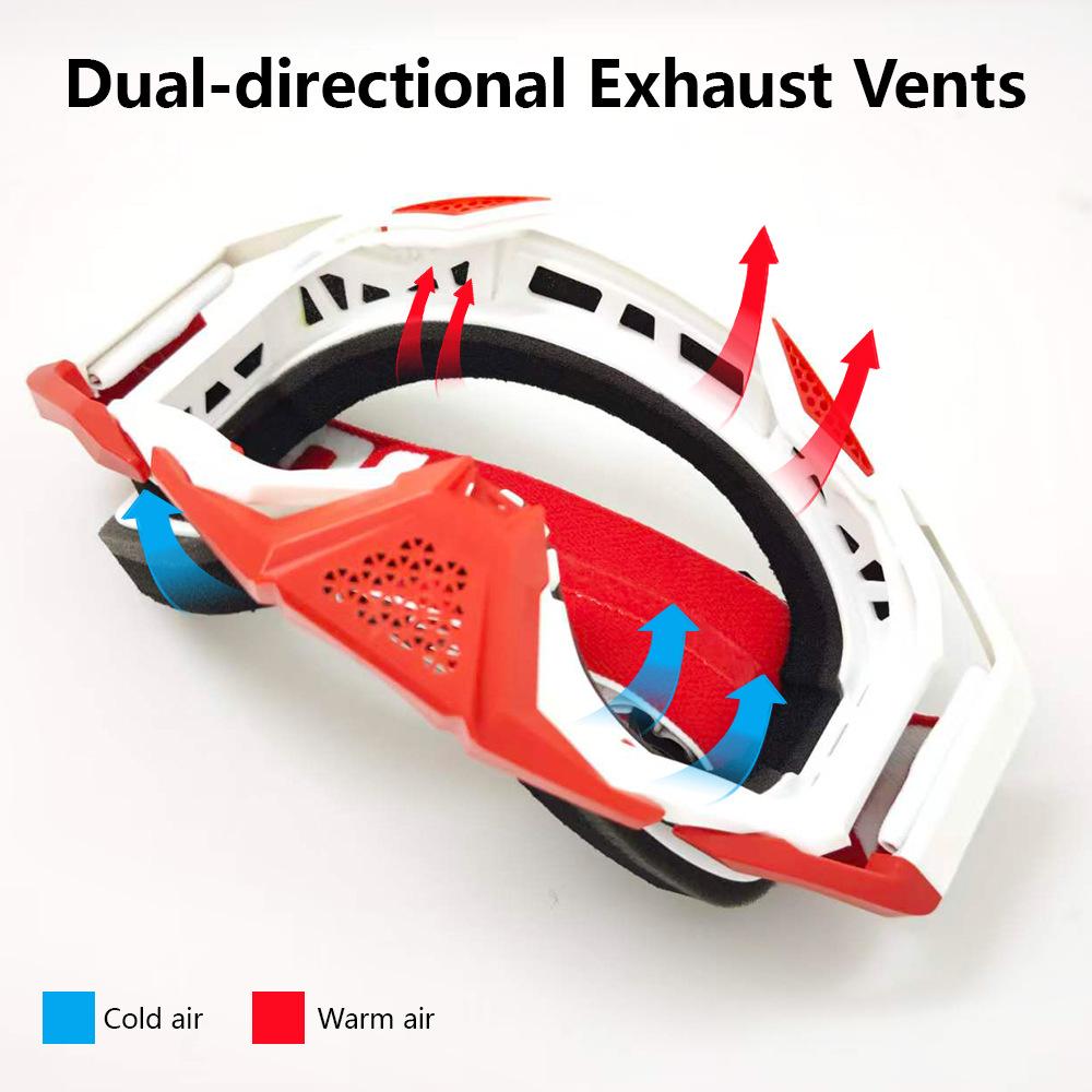 New Motorcycle Goggles, 100% Outdoor Ski and Cycling Eyewear, Racing and Off-road Helmet Goggles, Sports Eyewear