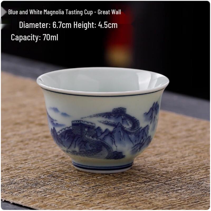 TIBORANG Retro Ceramic Kung Fu Tea Cup