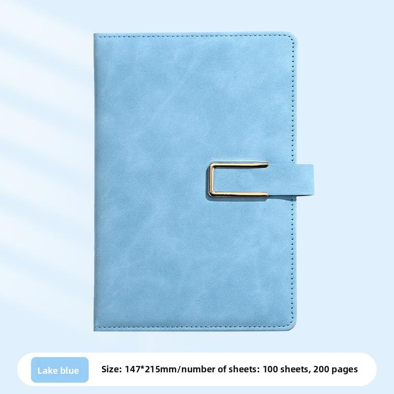 A5 Notatbok Spenne Business Kontor Notisblokk Gaveeske Sett