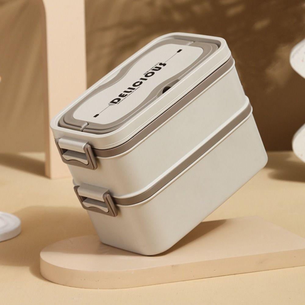 2/3 Layers Multi Layer Lunch Box Large Capacity Divided Food Storage Container  for Home