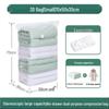 Self-Sealing Thickened Vacuum Compression Storage Bags (10-Pack)