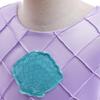 Children's Mermaid Princess Bow Lace Dress - Girls' Performance Costume