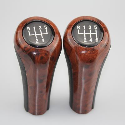 1 יחידה גרגר עץ מתאים לראש ציוד BMW כיסוי אבק מנוף הילוכים כדור יד 3 צבעים