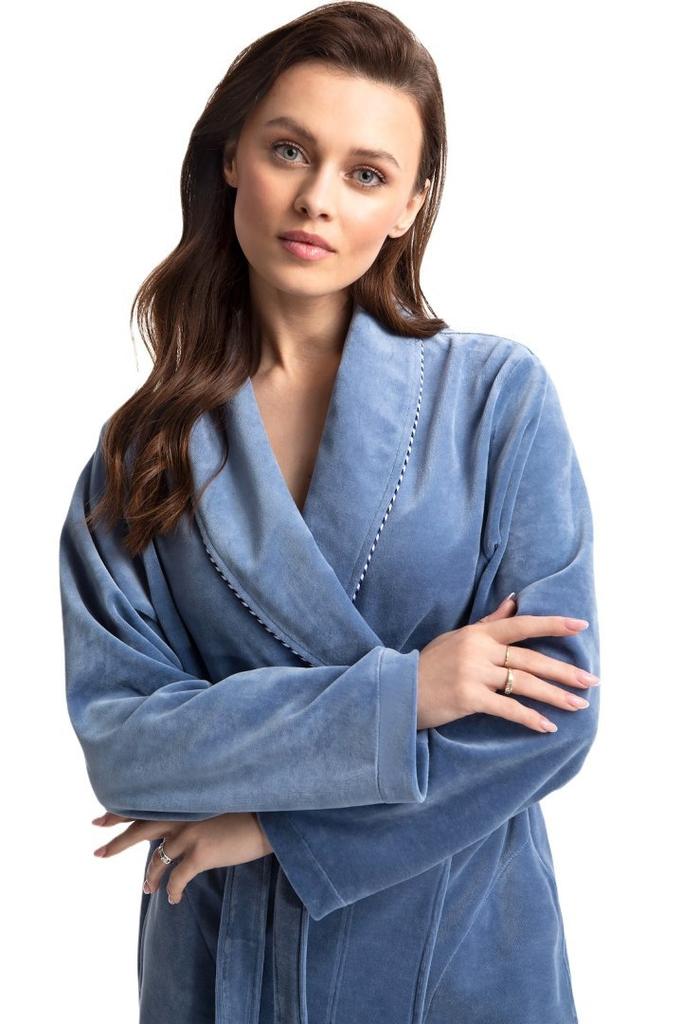 Bademantel Luna 371 Velours 3XL Damen Luna