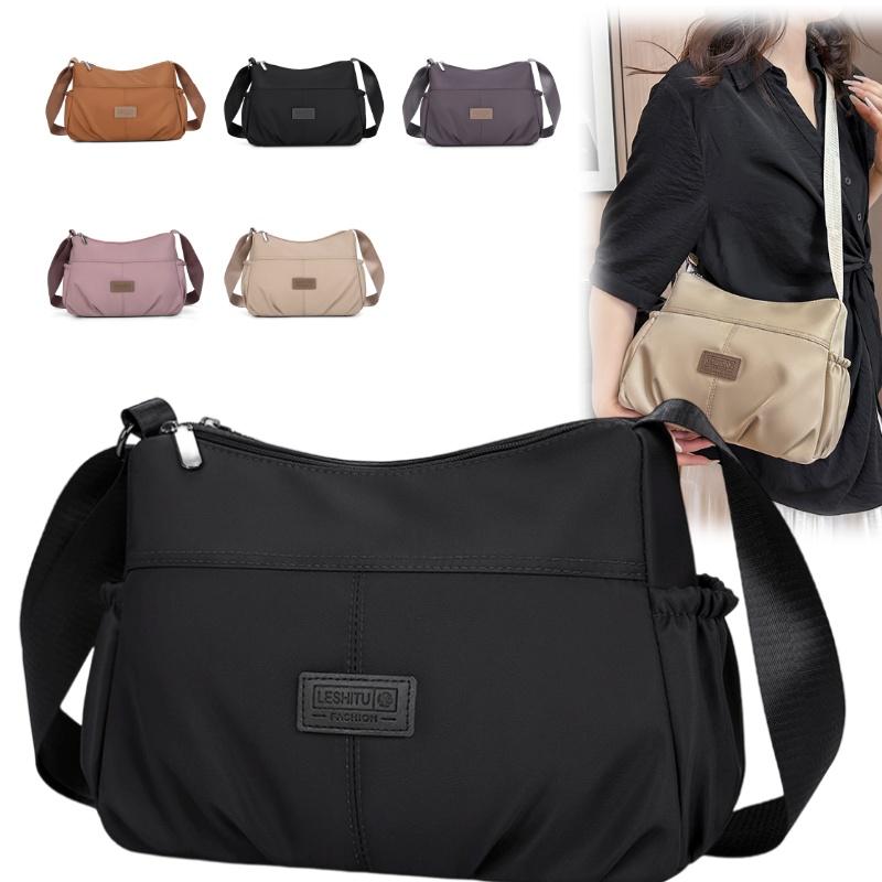 Women Crossbody Bag Water Resistant Large Capacity Nyl Multi Pocket Travel Commuter Work Phe Wallet Cosmetic Organizer