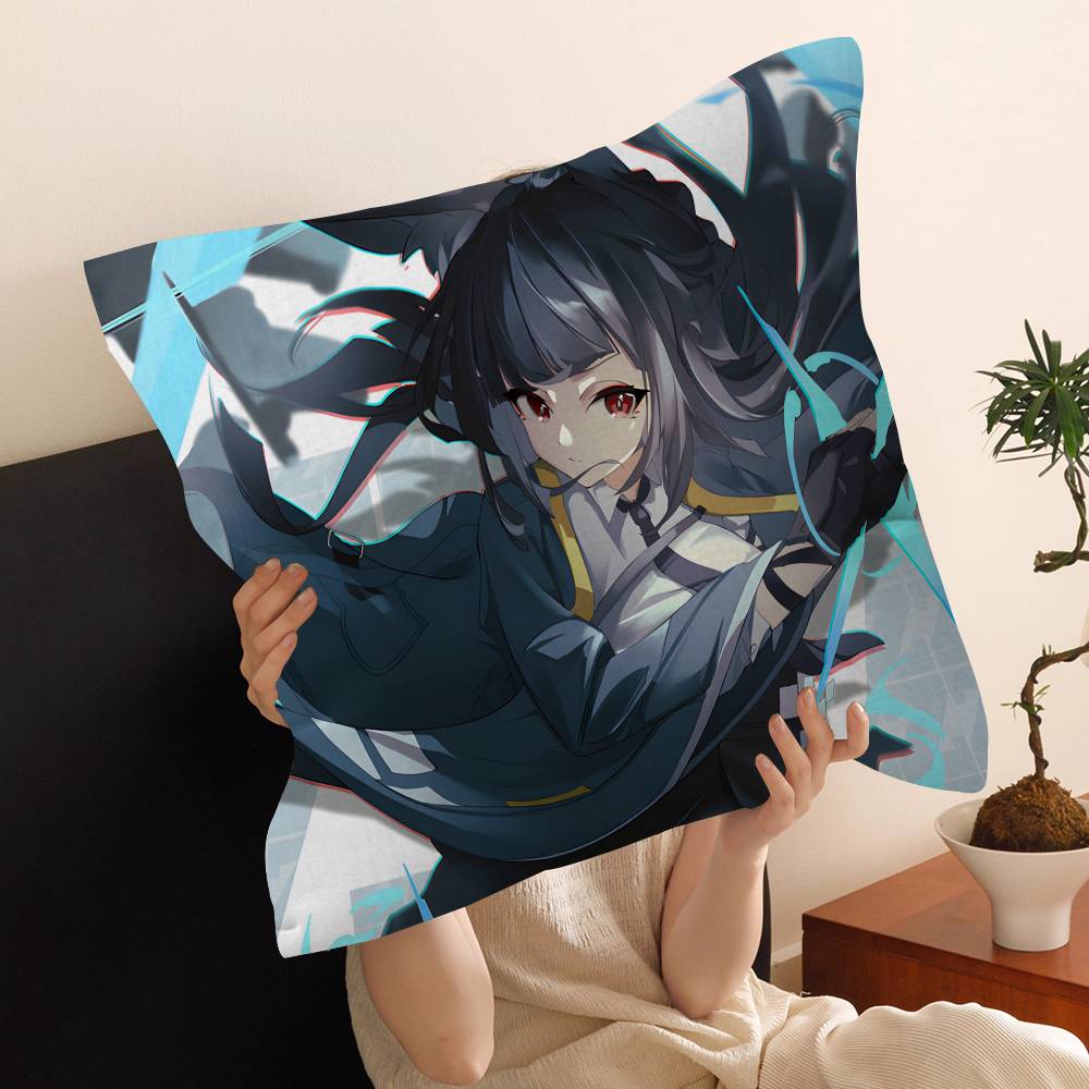 Zenless Zone Zero Hoshimi Miyabi Stitch Lucky Dragon pillow cover sofa cushion cover home room decoration children gift