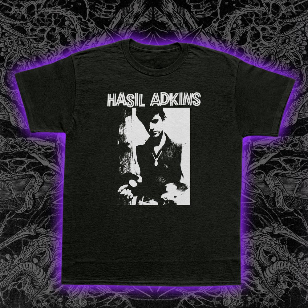 Hasil Adkins T-Shirt Psychobilly Rockabilly Outsider Music One-Man Band Tee S-5X