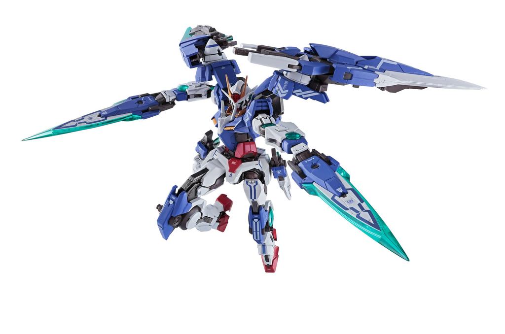 TAMASHII NATIONS METAL BUILD Mobile Suit Gundam 00 Gundam Seven Approximately 180mm ABS PVC Diecast Painted Movable Figure Sword/G & &