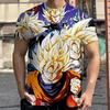 Hot Japanese Anime Dragon Ball Z Tshirt Special Edition Men Football Jersey
