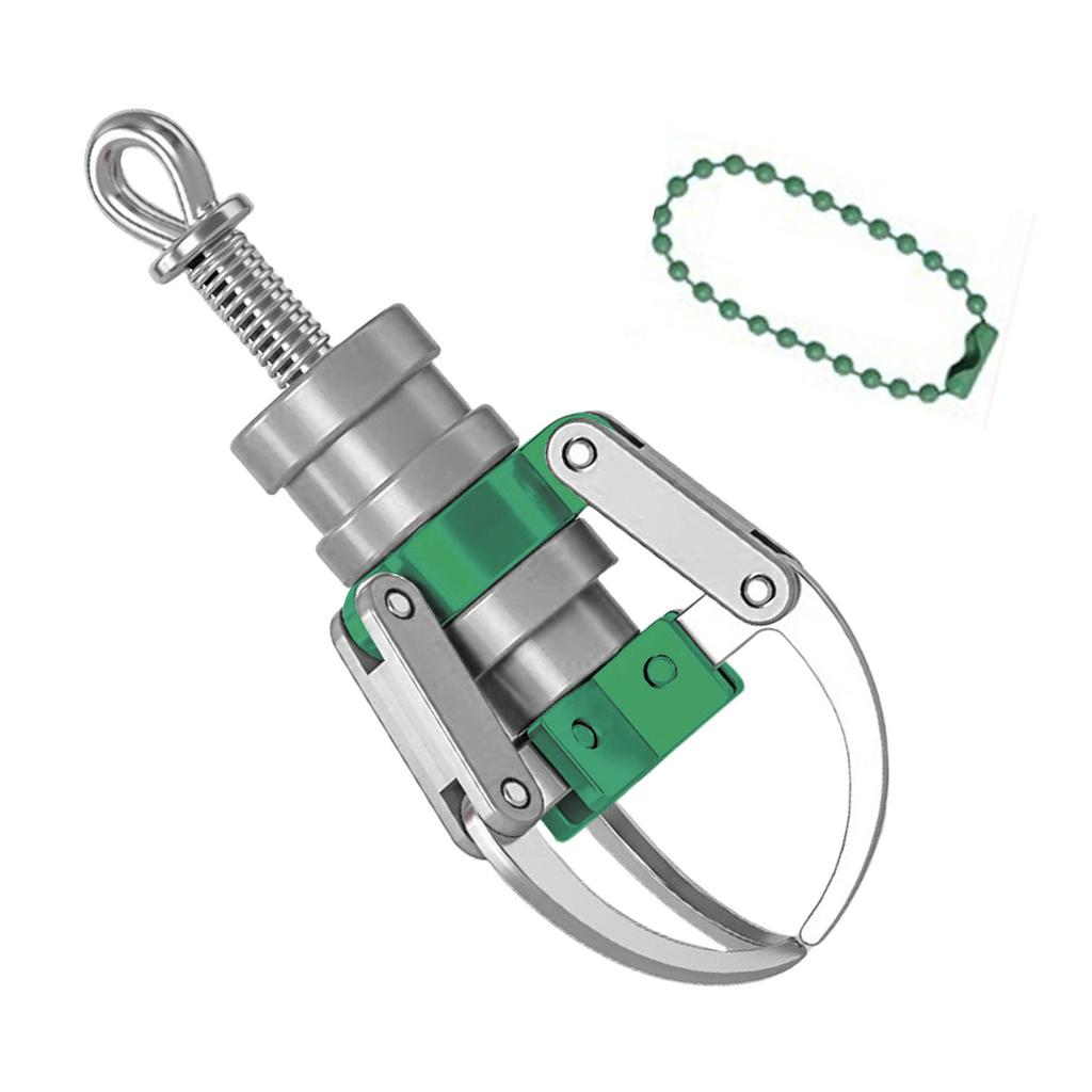 Doll Machine Grab Clip Mini Claw Keychain With Strong Grip ABS Keyring For Fun Portable Keychain Bag Pendant Accessories