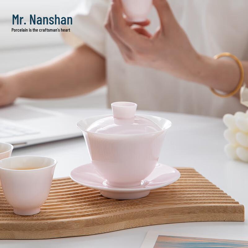 Mr. Nanshan Ceramic Sancai Gaiwan