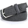 Elastic Nylon Unisex Casual Knitted Pin Buckle Jeans Belt Woven Canvas Elastic Expandable Stretch Waistband For Women Men Girdle