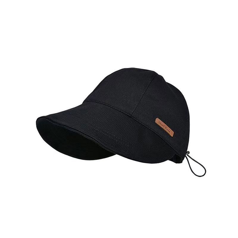 Fashionable Wide-Brim Visor Cap For Sun Protection 56 58