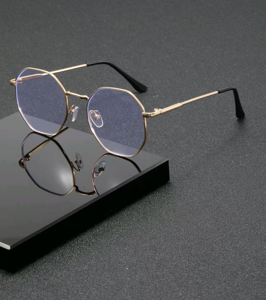 Retro Polygonal Sunglasses for Trendy Streetwear Fashion