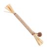 Natural Wood Catnip Toy with Gall Nut and Raffia Sisal for Teeth Cleaning and Teasing