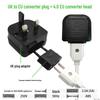 Hong Kong UK Travel Adapter: Multi-function One-to-Three Converter Socket