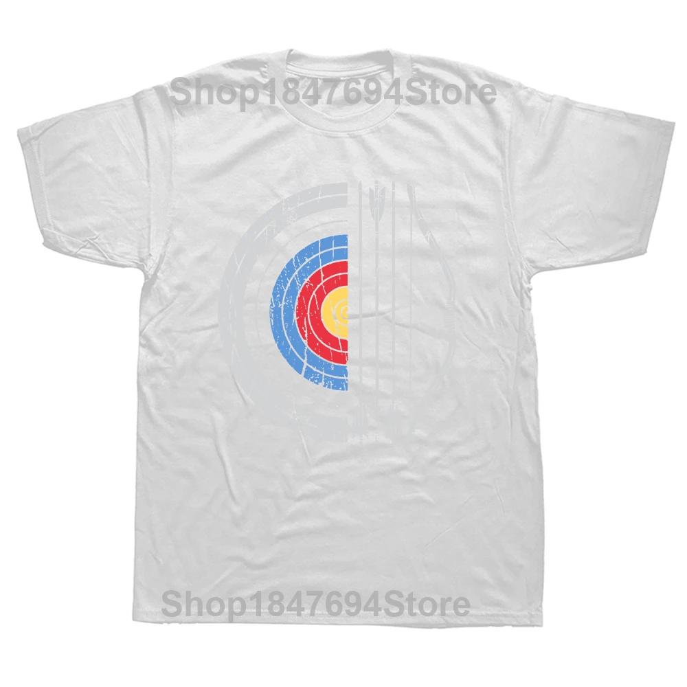 Funny Japanese Archery T Shirts Summer Bow and Arrow Hunting Graphic Cotton Streetwear Short Sleeve Birthday Gifts T-shirt Unisex