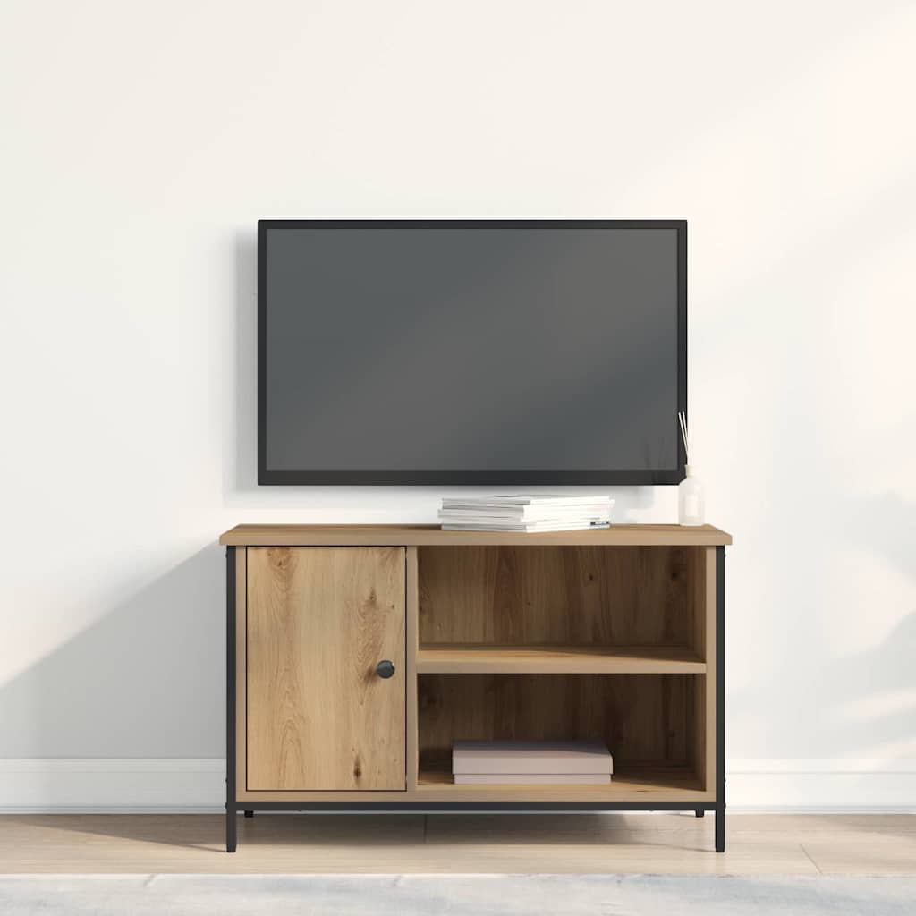 vidaXL TV-Schränk 80 x 40 x 50 cm Artisan-Eiche Holzwerkstoff