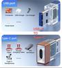 USB 3.2 to Type C Adapter OTG Fast Charging 120W 10GB High Speed Data Audio Transfer For iPhone 17 16 15 PC Tablet Xiaomi Huawei USB C Converter