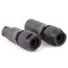Premium-10Pcs NAC3FX-W NAC3MX-W 3Pins True Locking Connector Plug Jack PA66 Material IP65 Grade Waterproof 10 Male Plugs