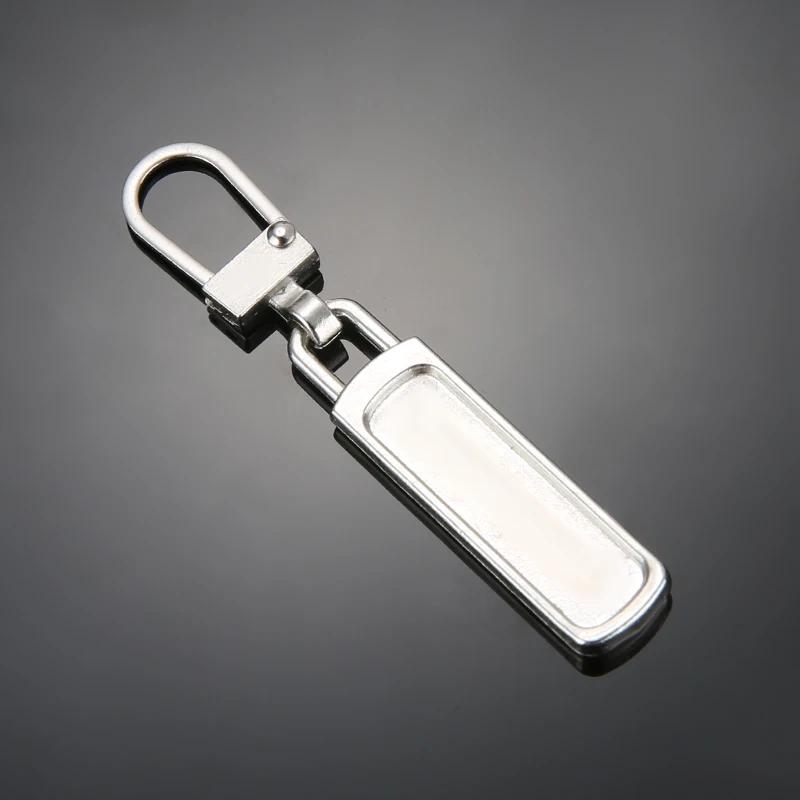 10Pcs Detachable Zipper Pull Universal Replacement Tab Zippers Head Sliders Repair for Suitcases Bags Clothing DIY Sewing Craft