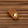 Leather Winding Device, Data Cable, Storage Buckle, Earphone Hub, Cable Management, Retro Crazy Horse Leather Handmade Small Gift.