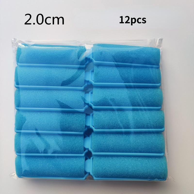 6-14 Stück Weiche Schwamm Schaumstoff Kissen Haarwickler Lockenwickler Haar Pony Salon Friseur DIY Locken Friseursalon Set DIY Haarstyling Werkzeuge