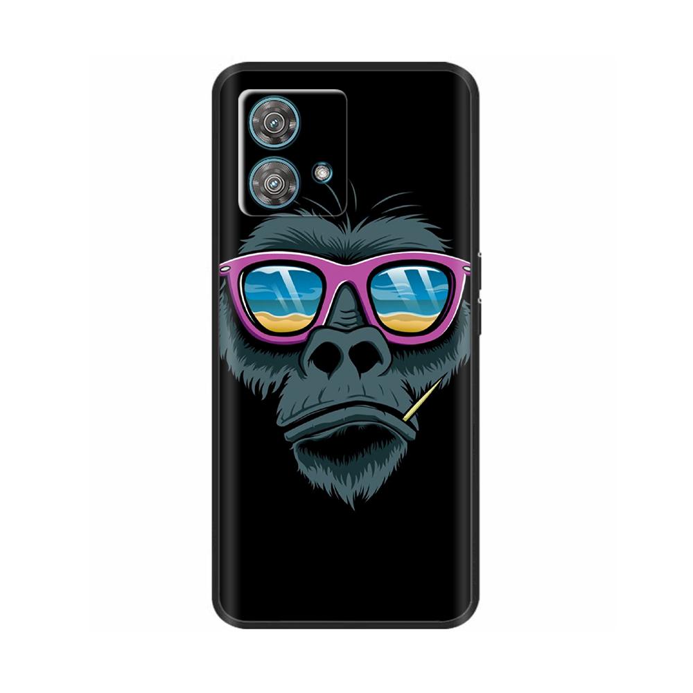 For Moto Edge 40 Neo Case Shockproof Shell Soft Silicone TPU Back Cover For Motorola Moto Edge40 Edge 40 Neo 5G Phone Cases Etui