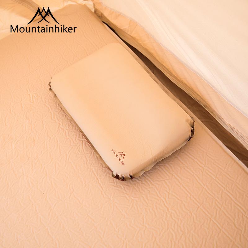 Portable U-Shaped Self-Inflating Camping Pillow