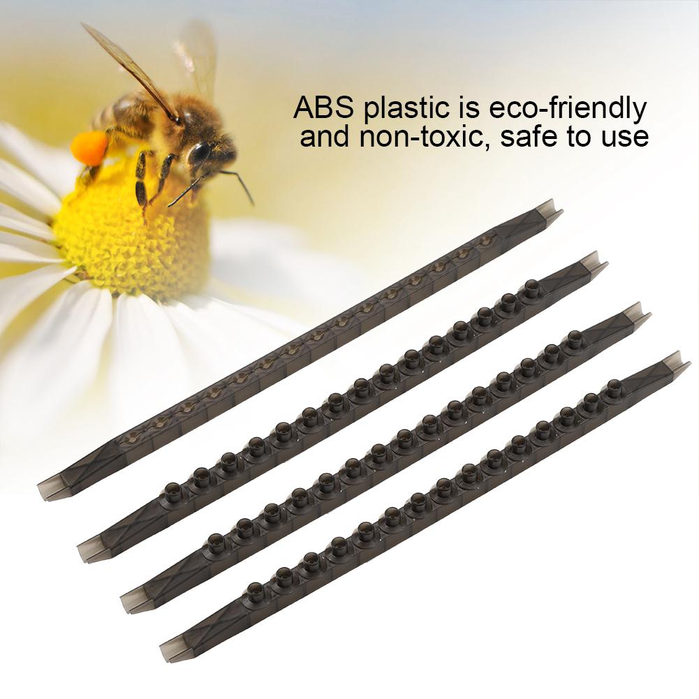 4Pcs Bee Cell Bars Strips with 50Pcs Cell Cups Beekeeping Queen Rearing Tool Supplies
