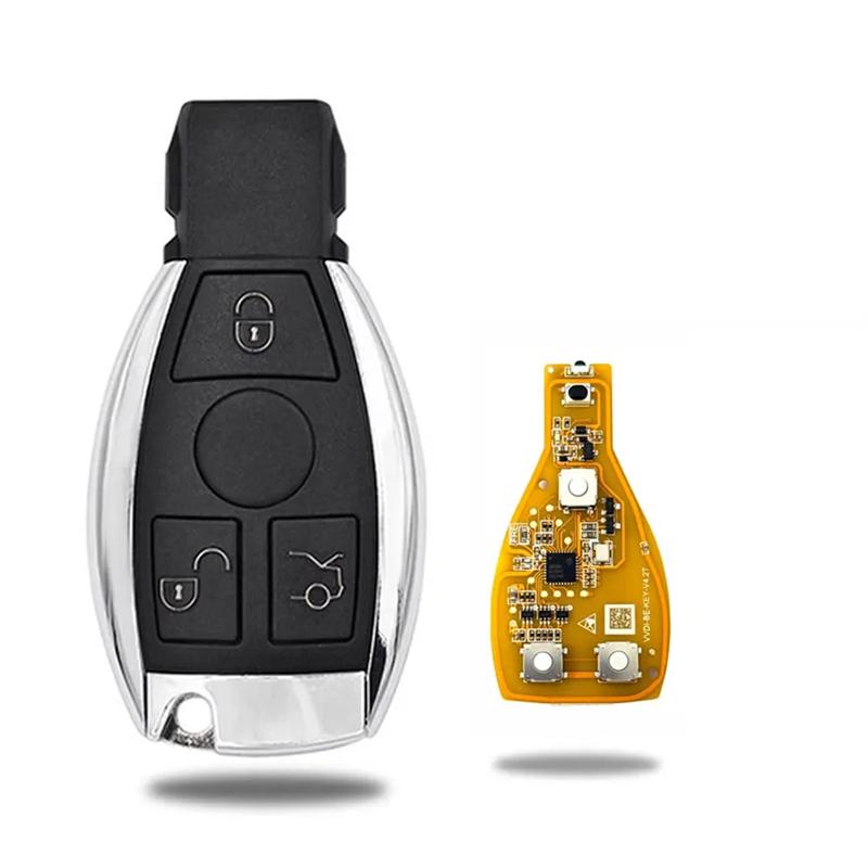 

VVDI BE Key Pro 3-кнопочный пульт автомобильный ключ для Mercedes Benz для печатной платы V4.2 пульт ключ чип 315/433 МГц улучшенная версия
