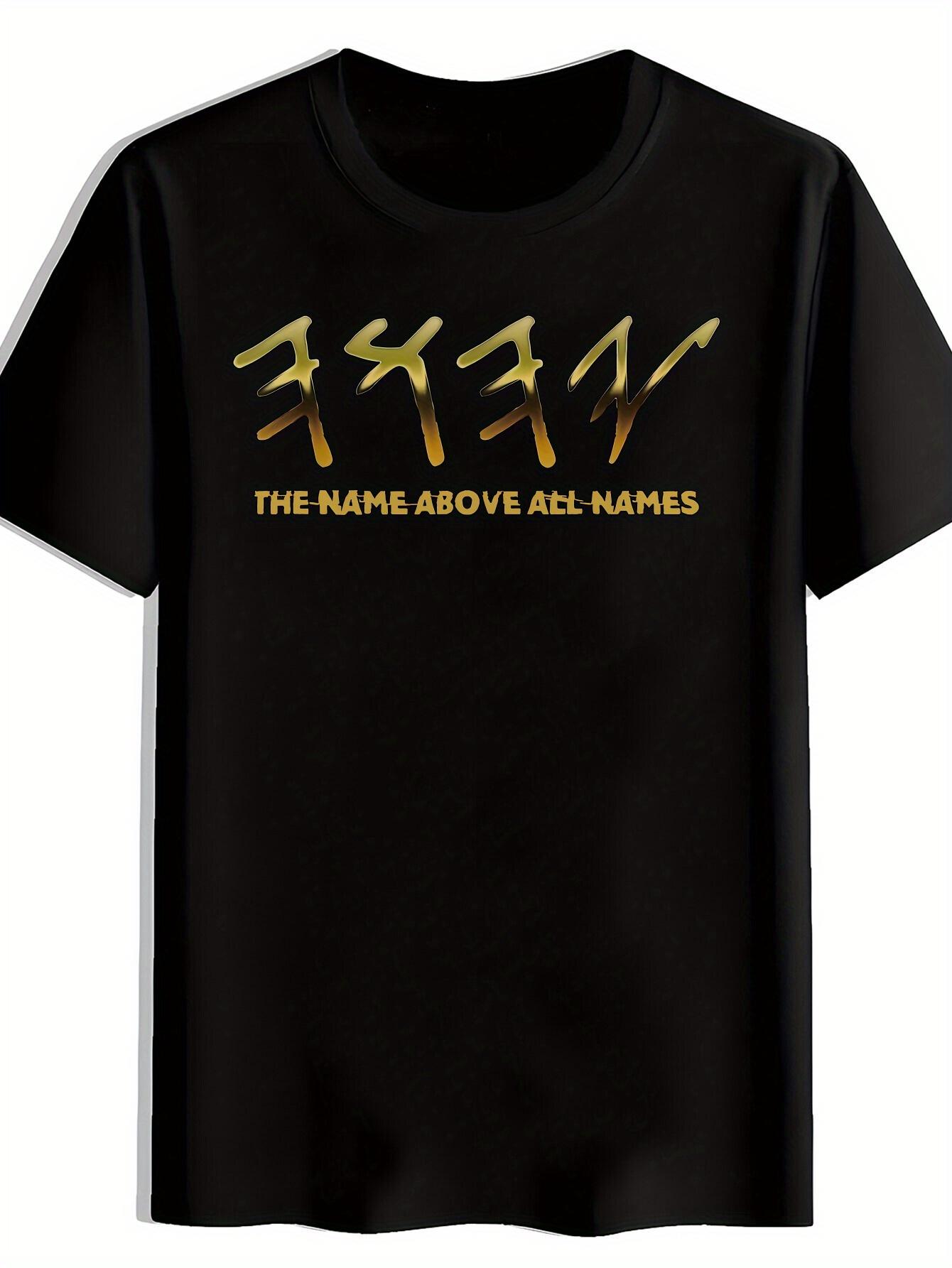 Heavy Metal Band Graphic T-shirt - Black Tee with Golden Lettering XXXL