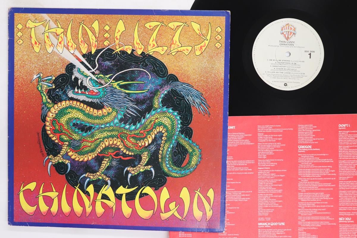 

Виниловая пластинка THIN LIZZY Chinatown BSK3496 WARNER BROS 198 США Рок Б/у