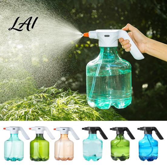 Cleaning Spray Bottle Electric Bottle 3L Plant Mister with Spraying Rod USB Indoor Outdoor Garden Rechargeable Automatic Water Sprayer for
