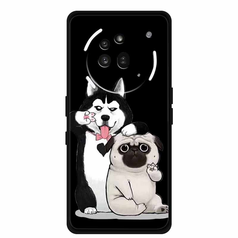 TPU Case For Nothing Phone 3A Pro Case 3 A Pro Funda Soft Black Silicone Back Cover For Nothing Phone3A Pro Cases Coque Cartoon