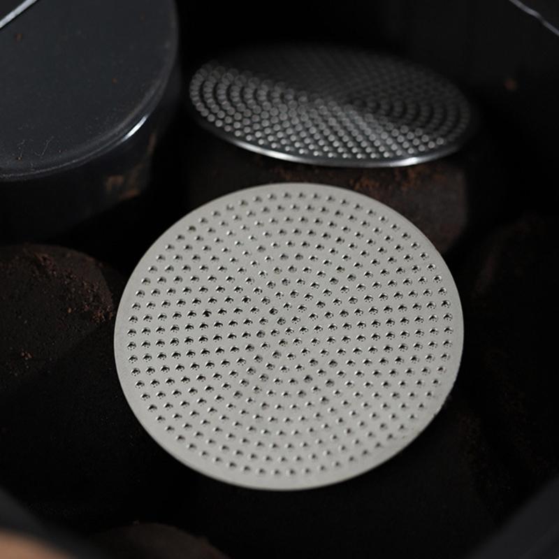 304 Stainless Steel Coffee Filter Fine Mesh Reusable For Espresso Maker Dishwasher Safe Sustainable Coffee Accessories