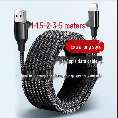5-Meter Extra-Langes Ladekabel für Apple iPhone 14/13/12 Pro Max/7/6S Geräte