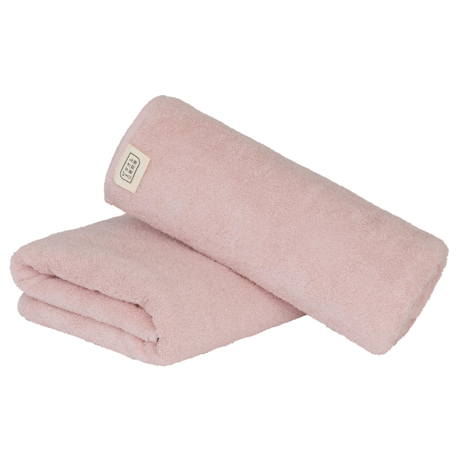 

Towel Laboratory Bath Rose Set of Standard Medium Low Fast JapanTechnology [Everyday Simple] #001 Towels, Pink, 2, Type, Weight, Shedding, Absorbency,