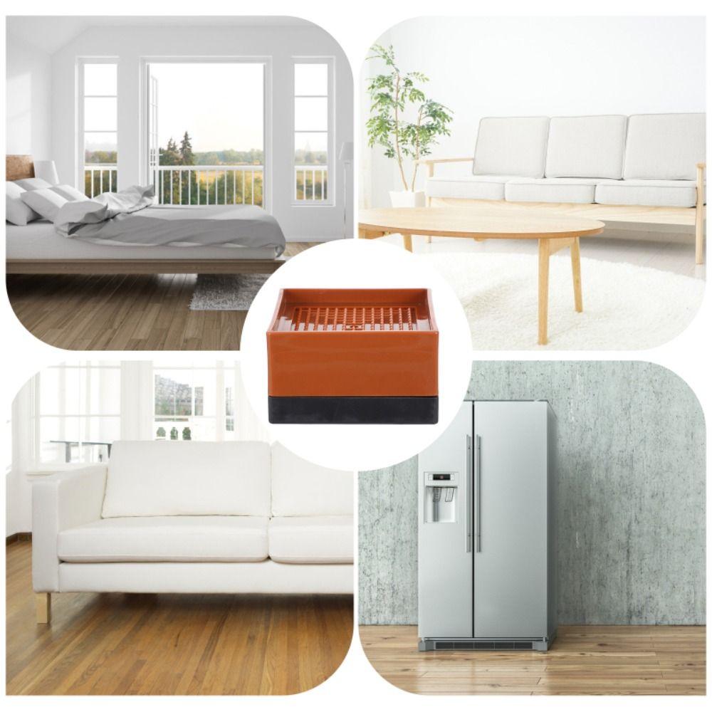 Desk Lifts Furniture Foot Pad Anti-slip Table Chair Support Bed Furniture Riser  Leg Extenders