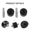 2pcs  Vacuum Cleaner Wheels Wet Dry Vacuum Cleaner Accessories Wheels Parts Replace Worn-out Or Damaged Wheels
