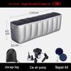 Inflatable Car Bed and Footrest for Rear Seat Use In Sedans and SUVs