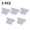 Micro USB Dust Plugs (1-10pcs) - Soft Silicone Anti-Dust Charge Port Cover for Android Phone/Laptop/Power Bank, Precise Size