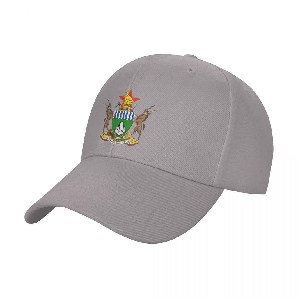Zimbabwe Coat of Arms Baseball Cap Big Size Hat Unisex hat Designer Hat Baseball For Unisex Womens