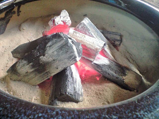 Wood Wild Horse Incense Kannabe Hakutan Kobo Ash, Ash, 400g, Vegetables, Chestnuts, Brazier, Color, Burner, Glaze, Mordant,